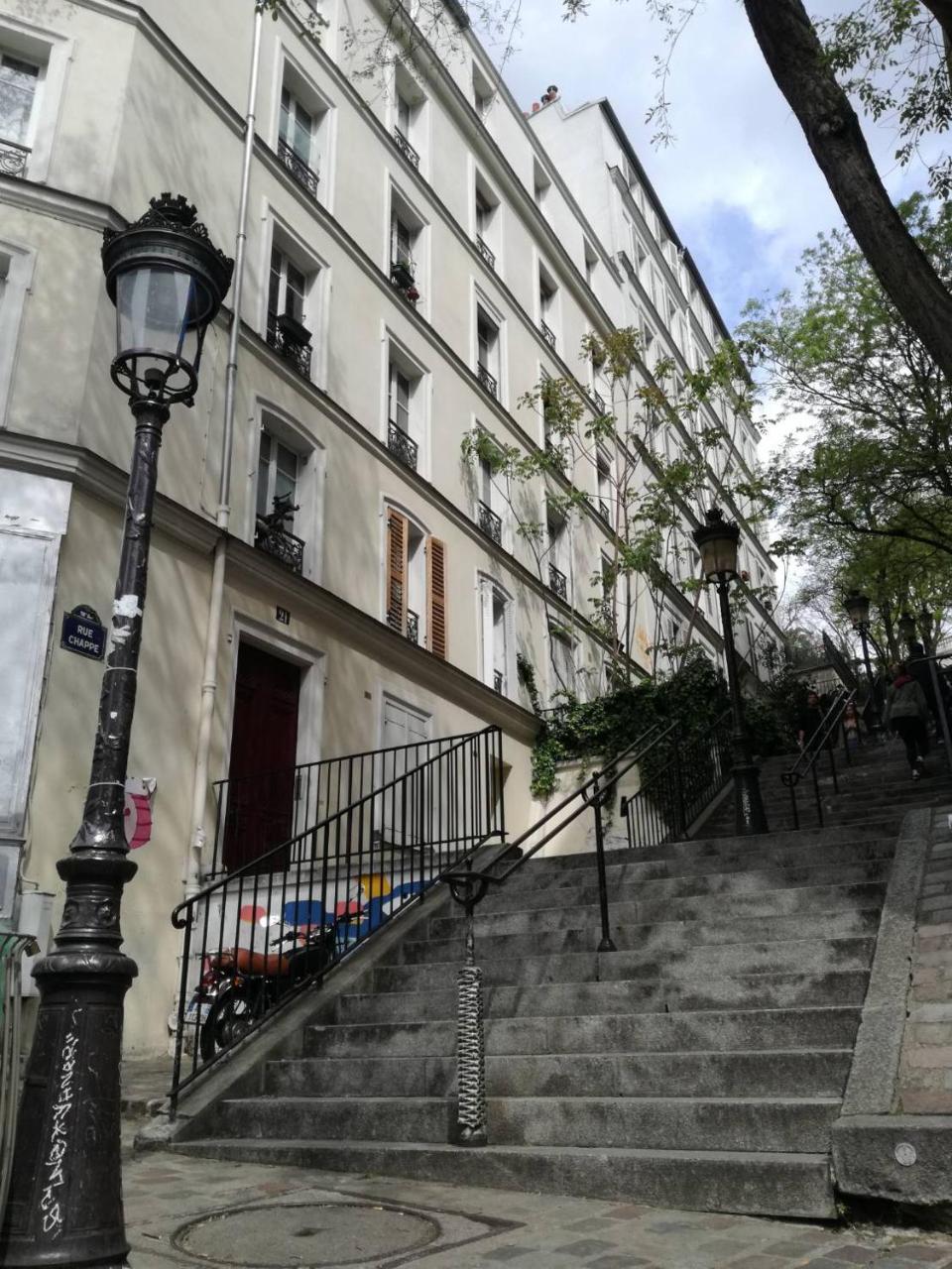 Appartement Montmartre Chappe Paříž Exteriér fotografie