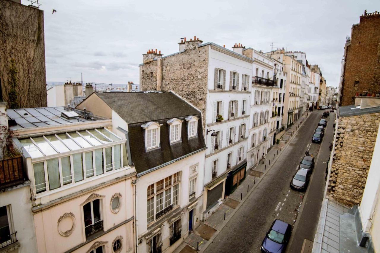Appartement Montmartre Chappe Paříž Exteriér fotografie